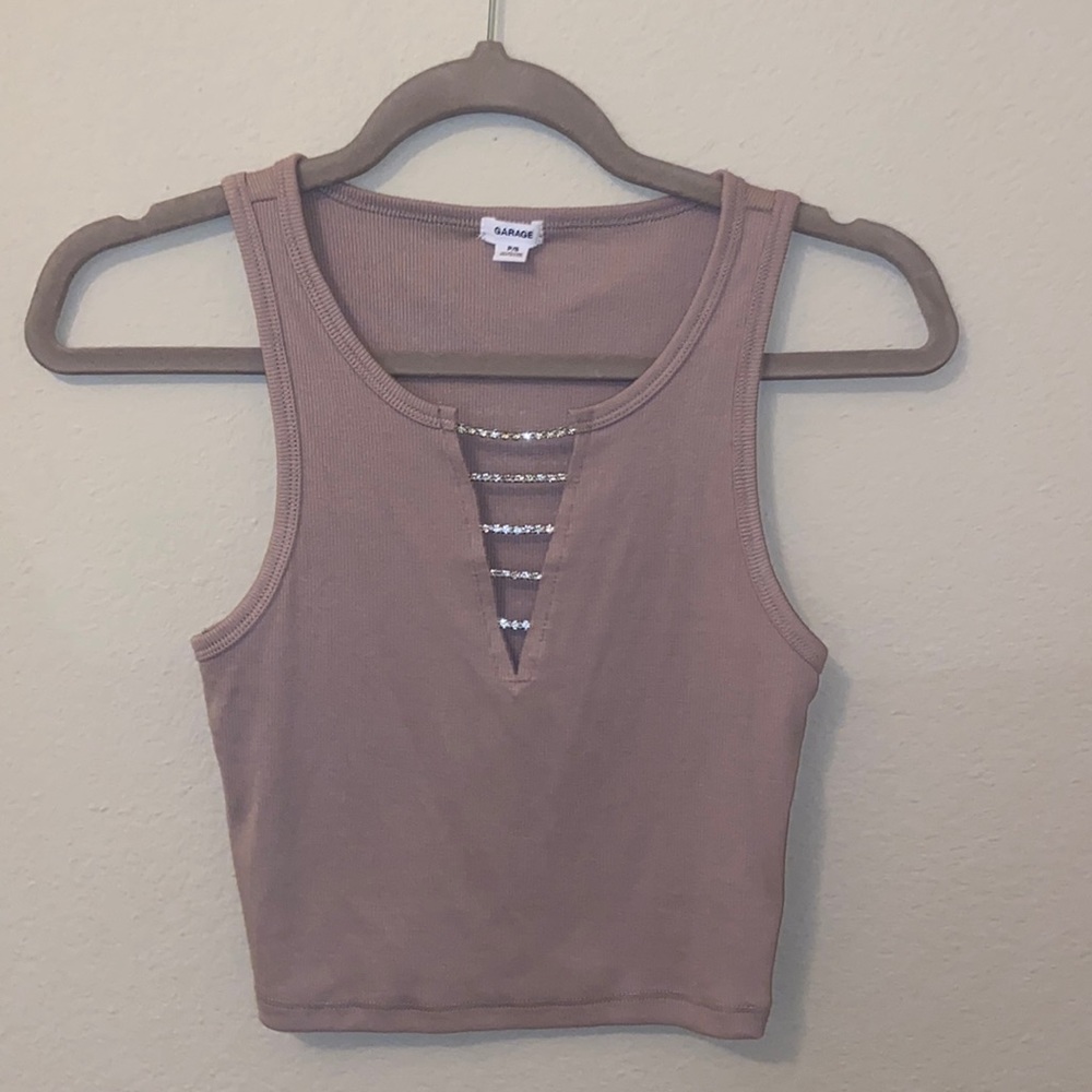 GARAGE tan tank